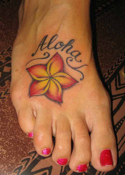 Girl Tattoo Ideas On Foot. Tattoo Designs For Feet For