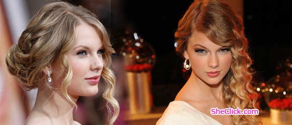taylor swift hairstyles updos. Taylor Swift Hairstyles