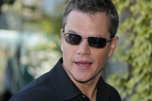 matt damon fat. Matt Damon Wears Sunglasses at