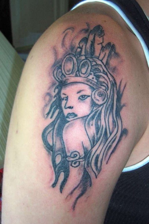 aztec tattoo design. Latest Aztec Tattoo Design for