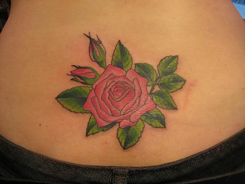 rose flower tattoo. Rose Flower Tattoo Designs For