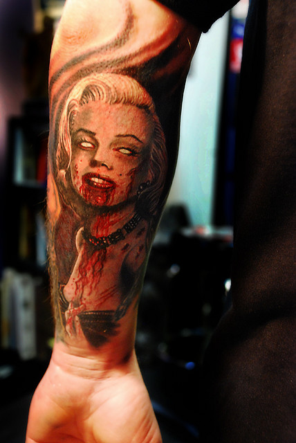 zombie tattoo. Showcase Of Zombie Tattoo