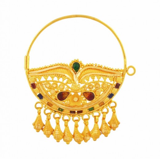 Beautiful Bridal Gold Nose Rings Collection