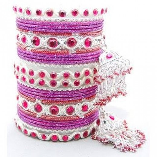 Awesome Bangles Style Of Eid-ul-Azha For Party 2014