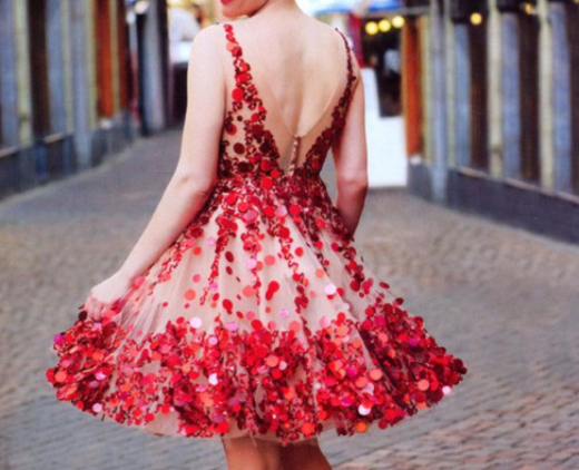 Beautiful Short Valentines Day Outfits 2015