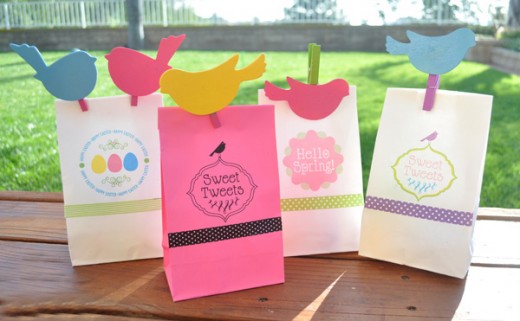 Women Spring and Easter Paper Bag for 2015