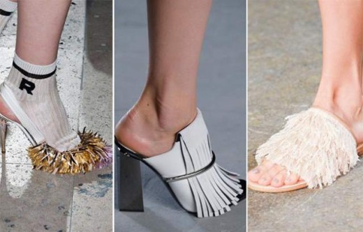 Fringed Shoes Summer Trend 2015 for Women