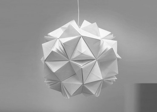 Lamps Design Paper Practiced Design