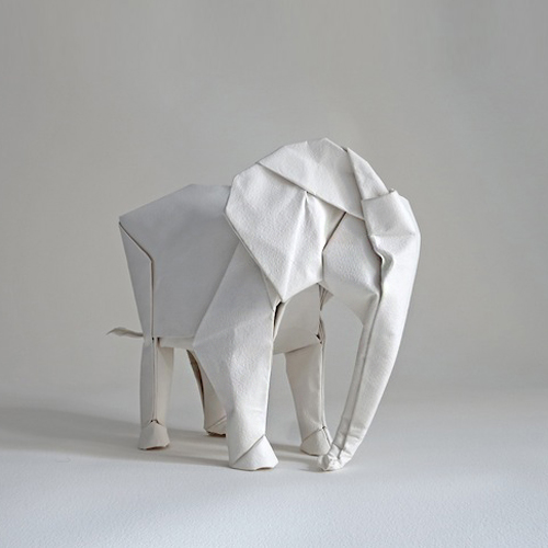 Sipho Mabona's Life Sized Elephant Origami