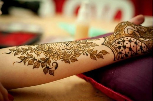 Eid ul Fitr Hand and Arm Mehndi Designs for 2015