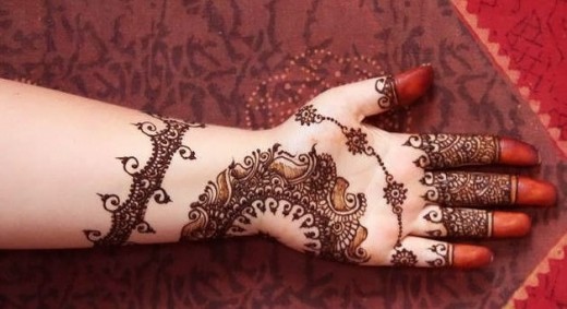 Newest Hand Henna Designs For Eid ul Fitr 2015