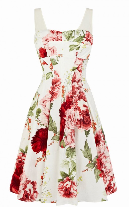 Beautiful Floral Print Spring Dresses for 2016