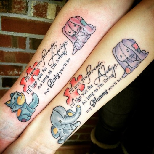 2016 Mother Daughter Tattoos Ideas