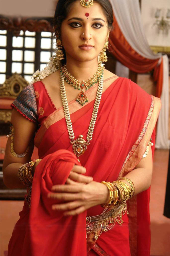 Actress Anushka in Wedding Dress - SheClick.com