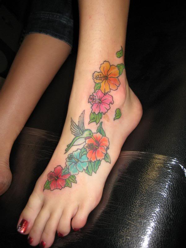 Most Beautiful Ankle Foot Tattoos Designs For 2011 - SheClick.com