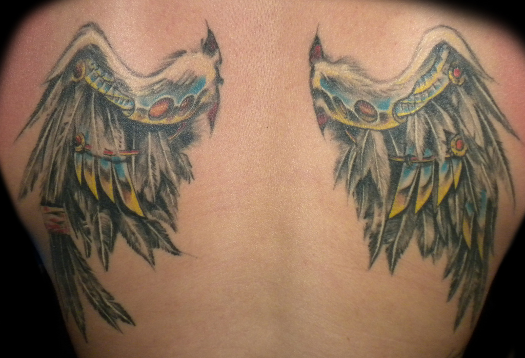 Best Wings Tattoo Design 