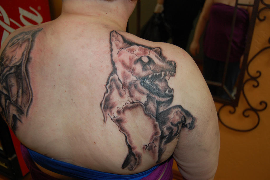 Gargoyle Tattoo for Back.
