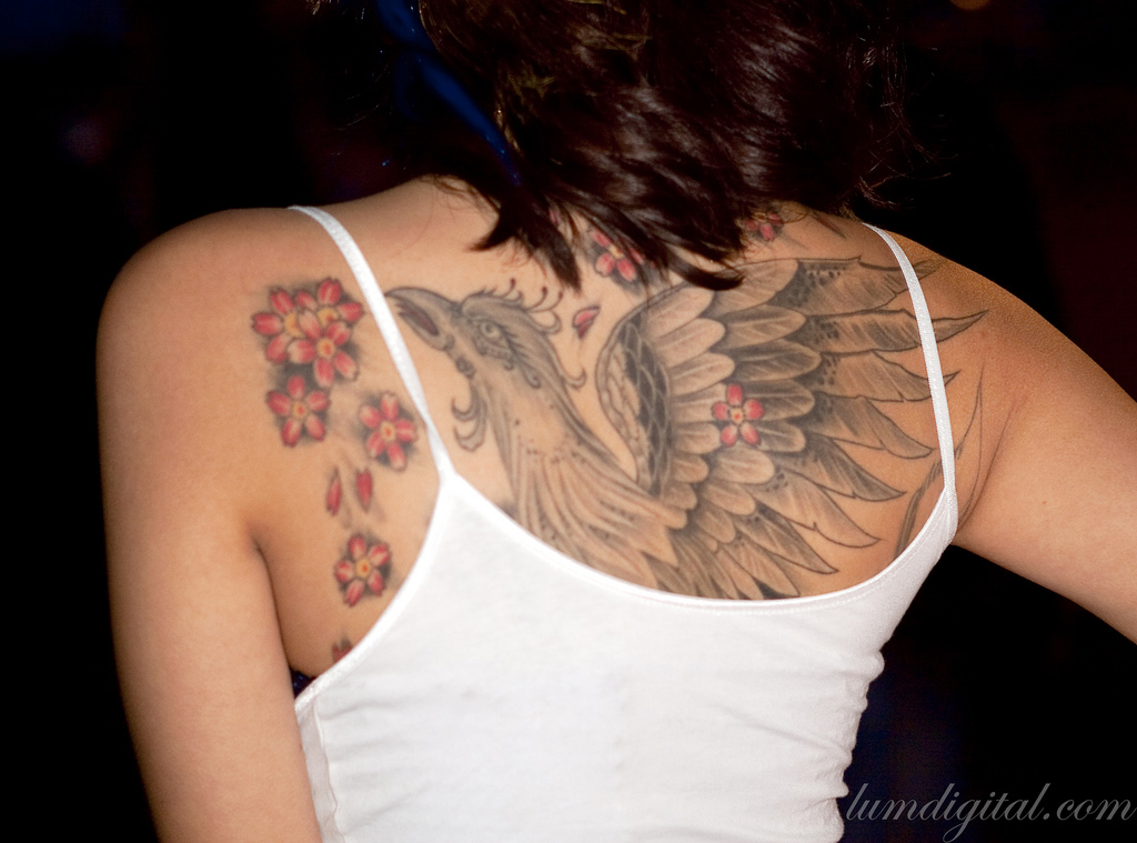 Upper Back Tattoo Design for 2011 
