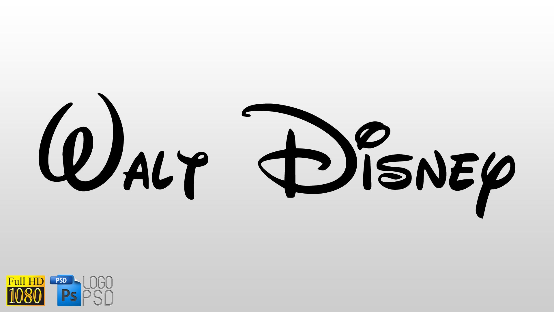 Walt Disney Logo PSD by iampxr