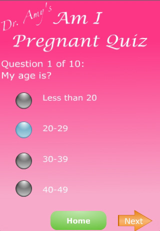 Am I Pregnant Quiz 