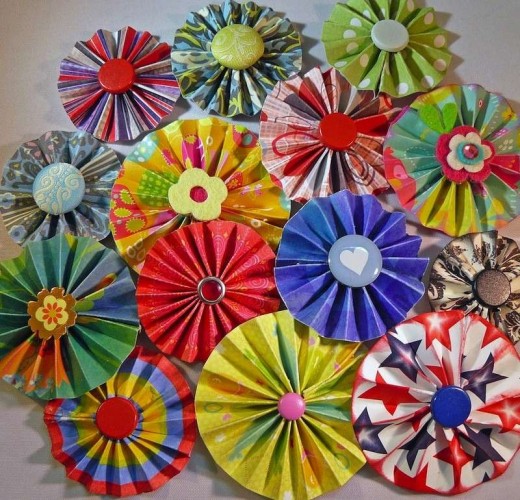 Unique Handmade Paper Flowers Creation - SheClick.com