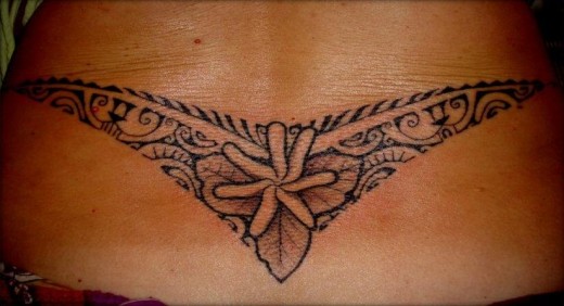 Outstanding Female Lower Back Tattoos for Women