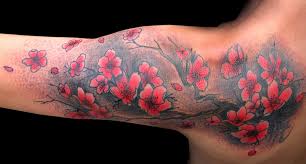 Awesome Cherry Blossom Tattoo for Spring 2015