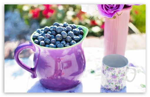 Blueberries Wallpaper